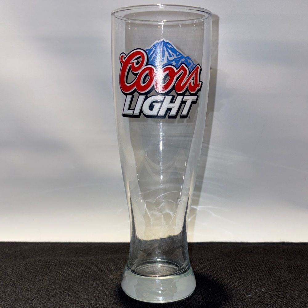 Coors Light Clear Glass Pilsner